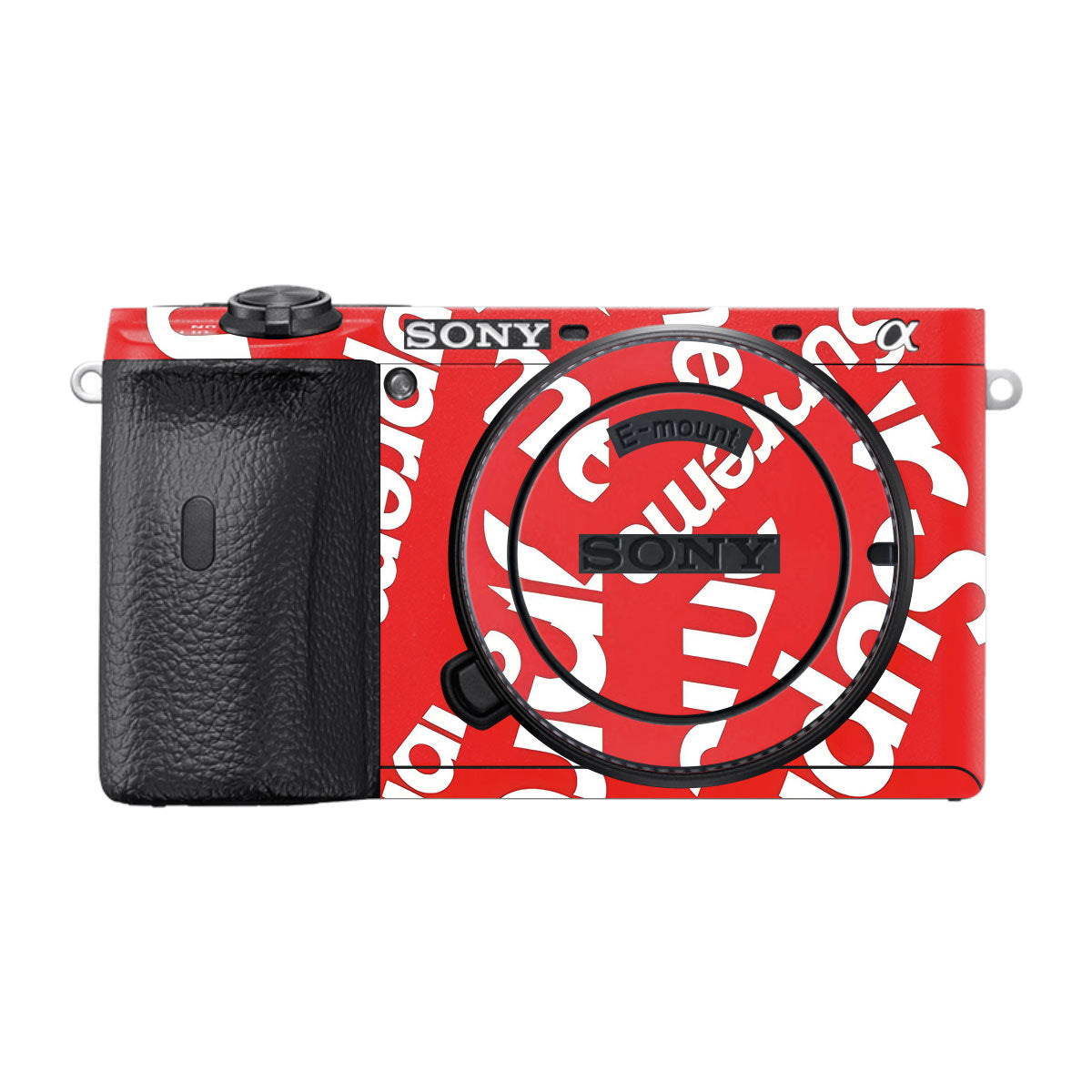 Supreme Red Sony A6600 Camera Skins