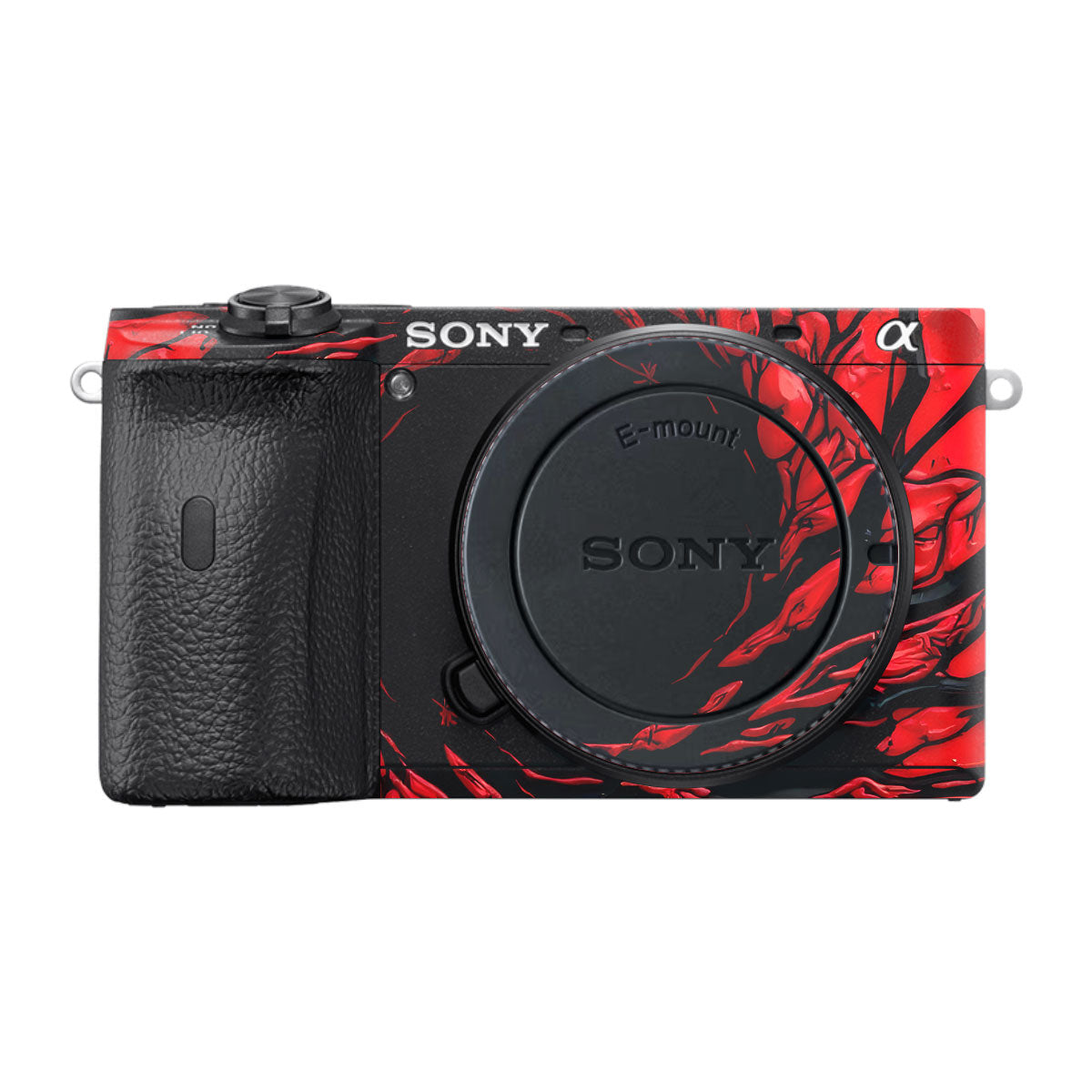 Venom Red Sony A6600 Camera Skins