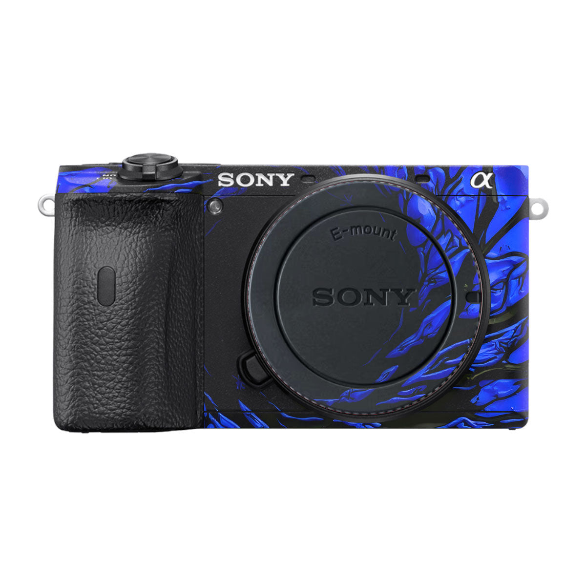 Venom Blue Sony A6600 Camera Skins