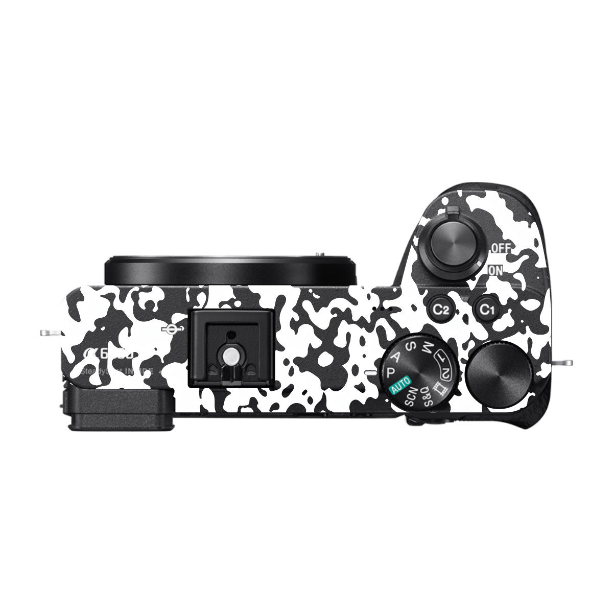 Snow Camo Sony A6600 Camera Skins