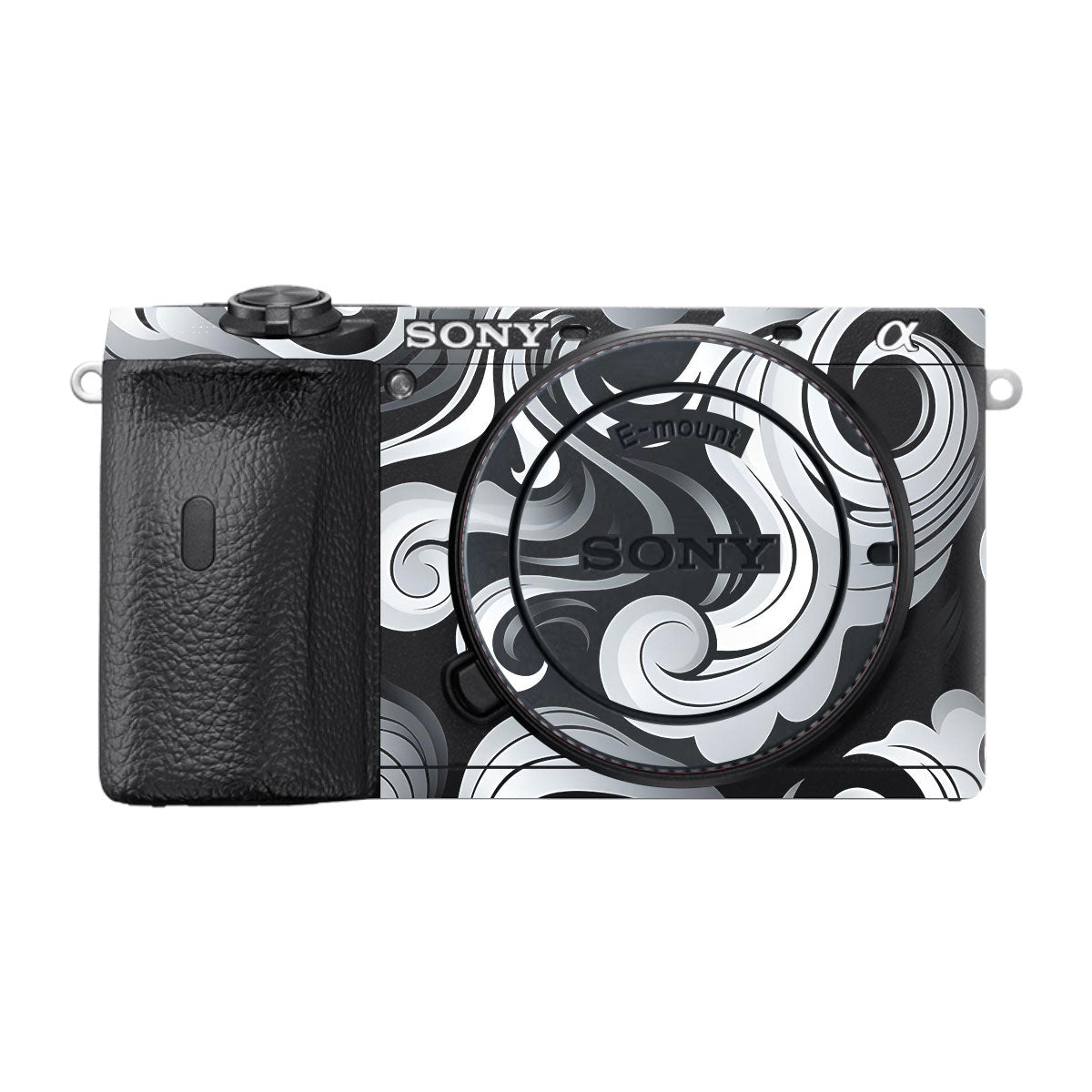 Smoke Swirl Sony A6600 Camera Skins