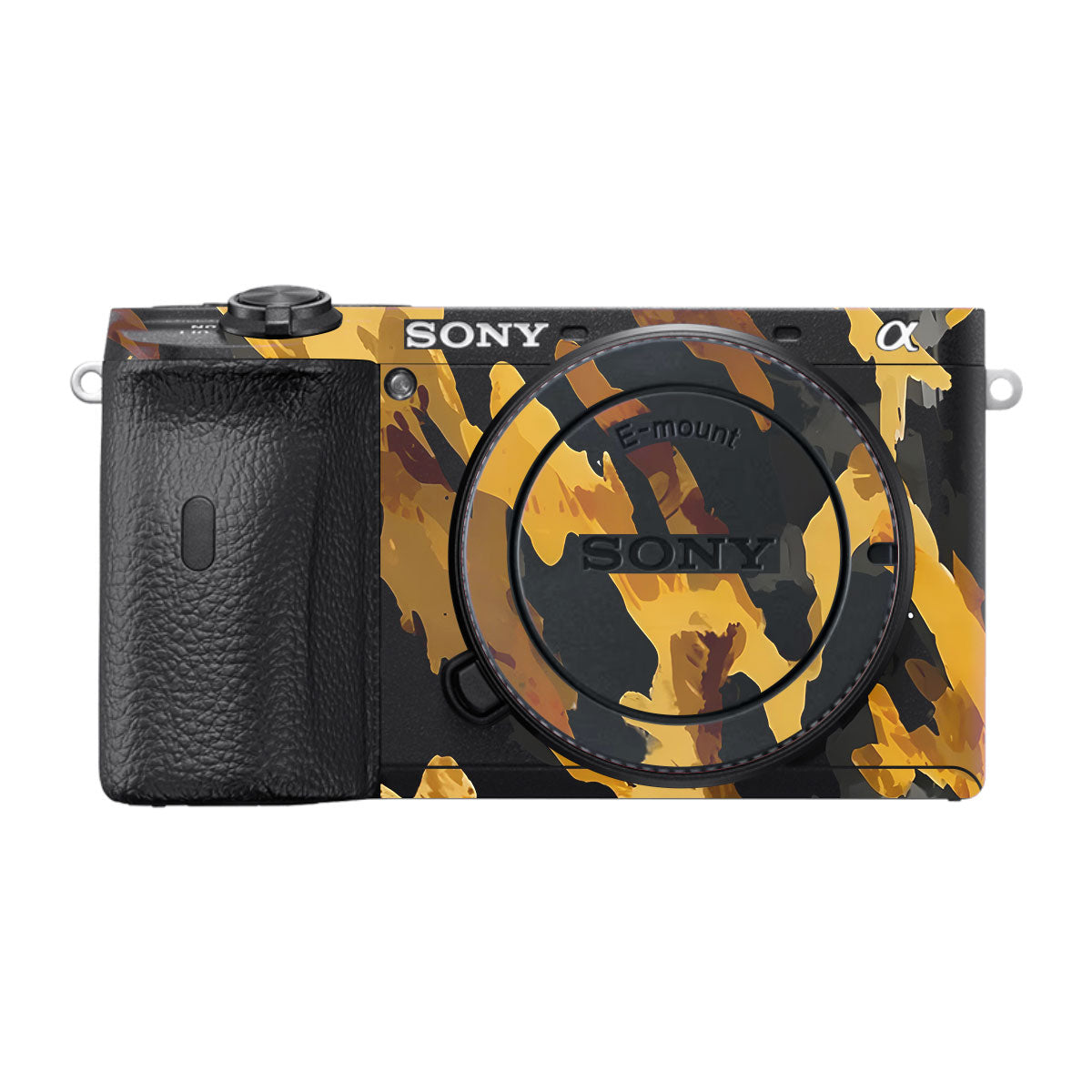 Camo Tiger Blend Sony A6600 Camera Skins