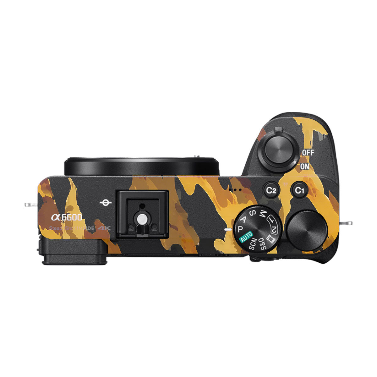 Camo Tiger Blend Sony A6600 Camera Skins