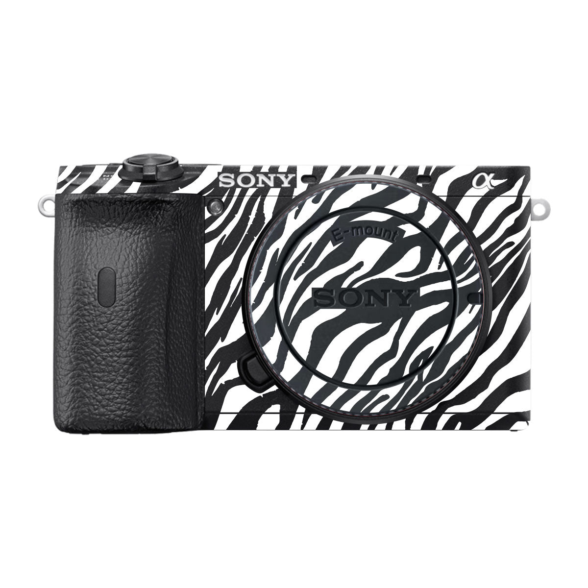 Classic Zebra Stripes Sony A6600 Camera Skins