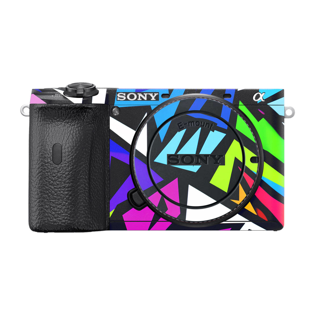 Bold Geometric Pop Sony A6600 Camera Skins