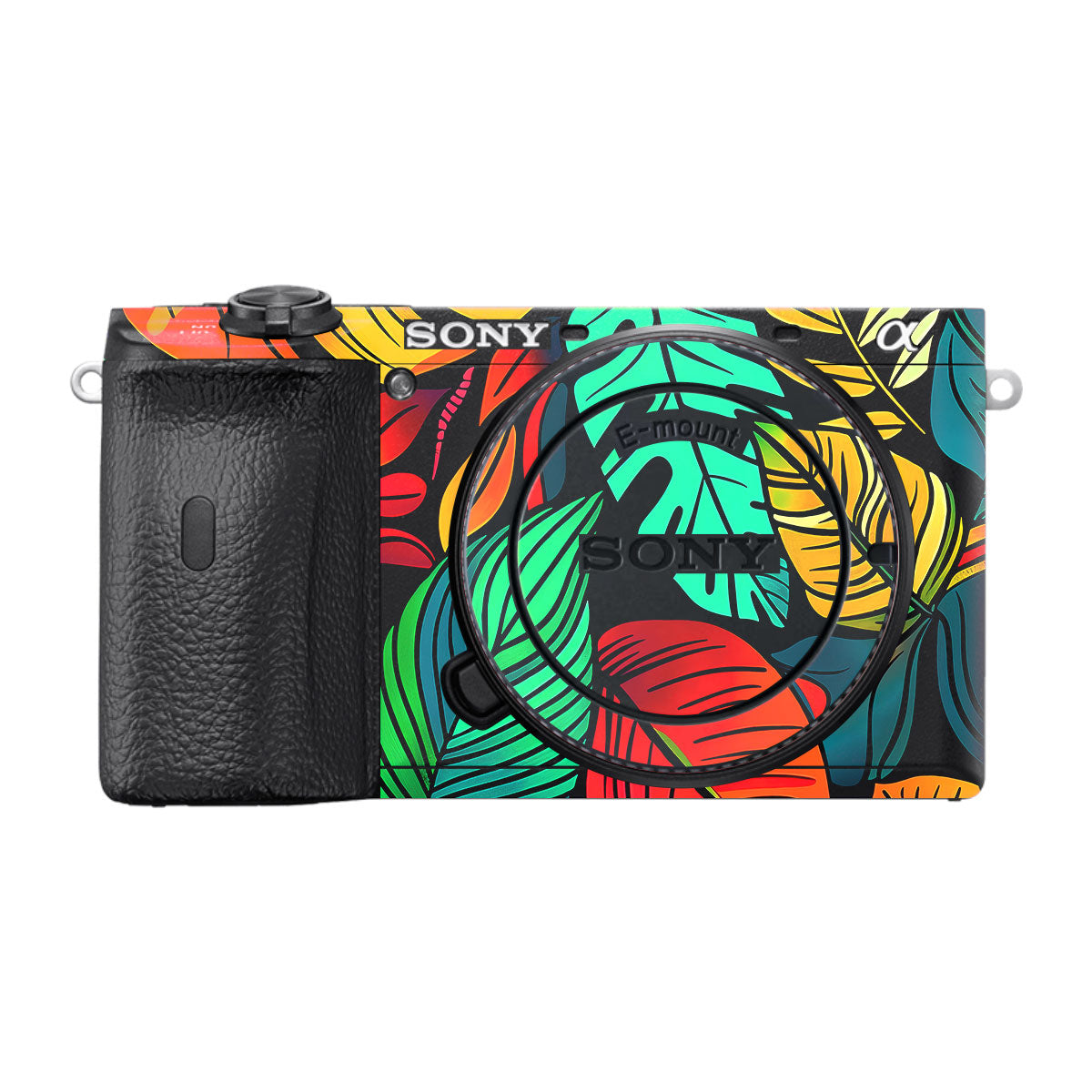 Tropical Jungle Leaves Sony A6600 Camera Skins