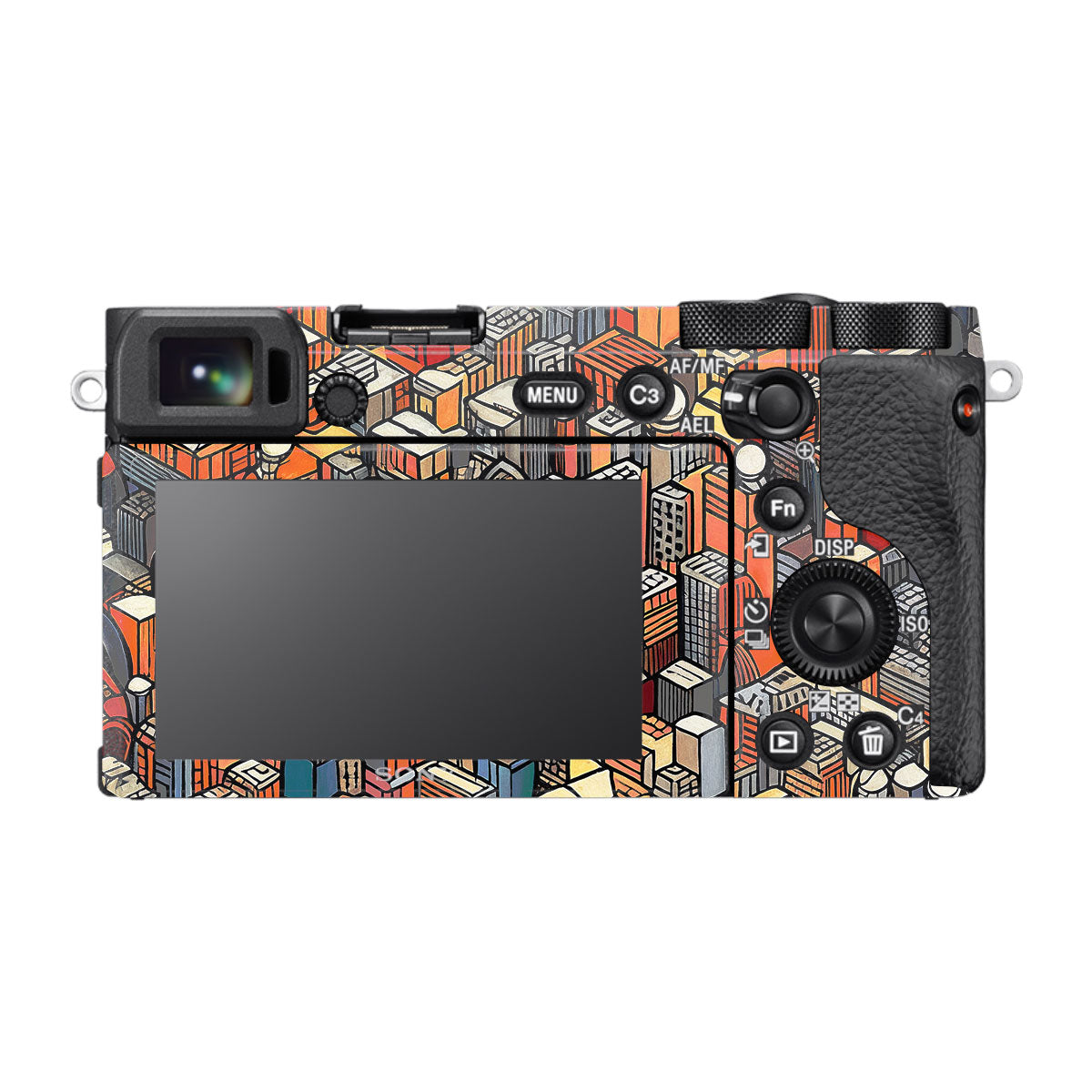 Isometric Cityscape Sony A6600 Camera Skins