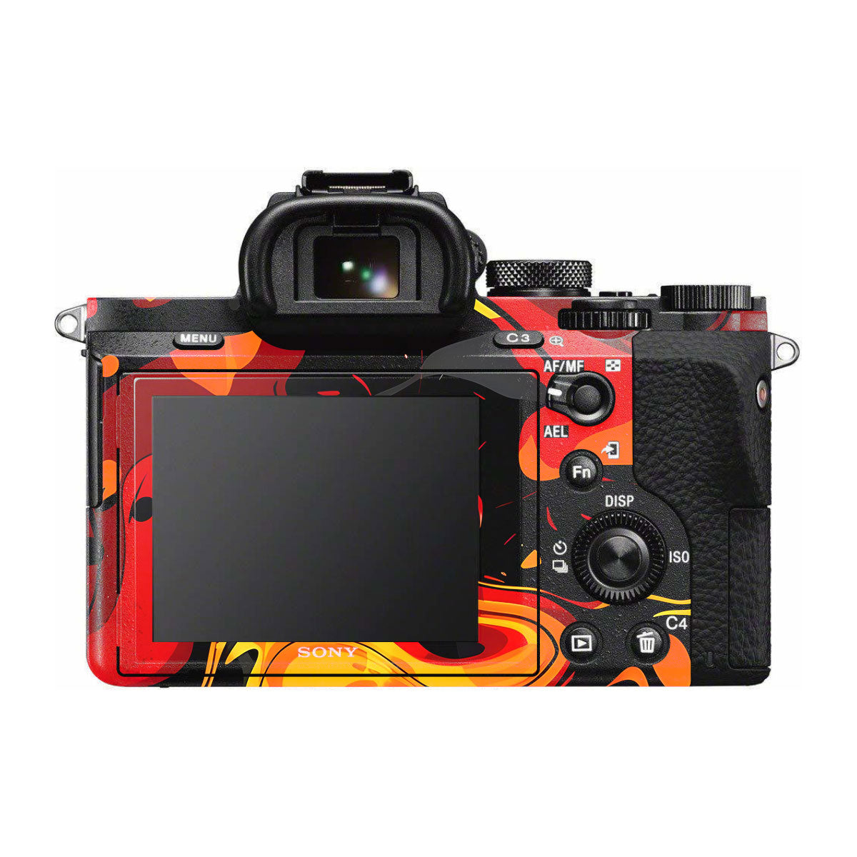 Lava Burst Sony A7S II Camera Skins