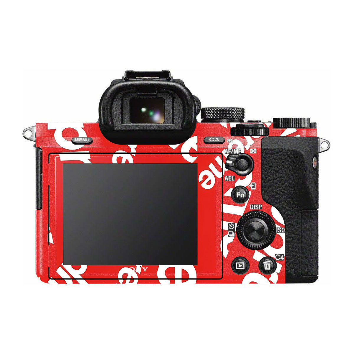 Supreme Red Sony A7S II Camera Skins