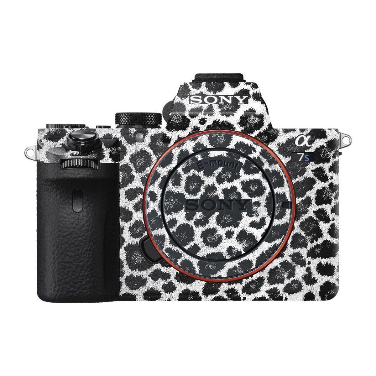 Snow Leopard Spots Sony A7S II Camera Skins