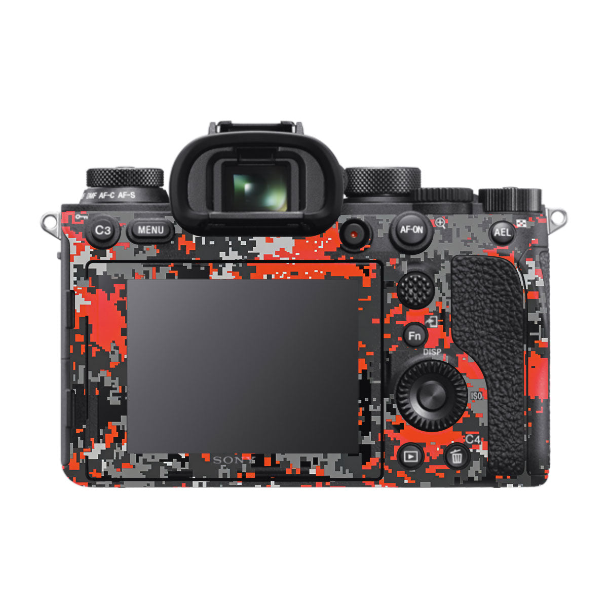Inferno Pixel Sony A9 Camera Skins