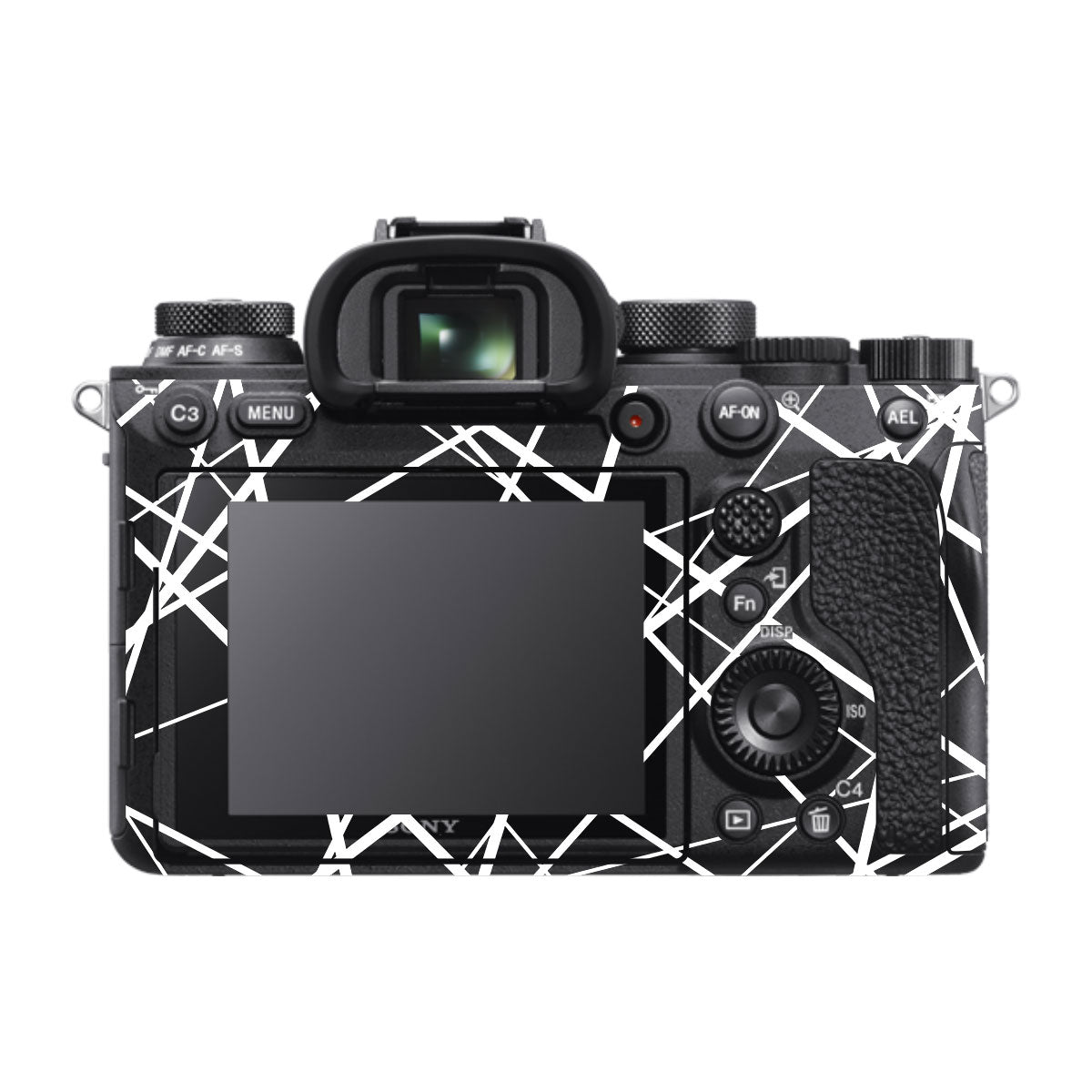 Mono Grid Sony A9 Camera Skins