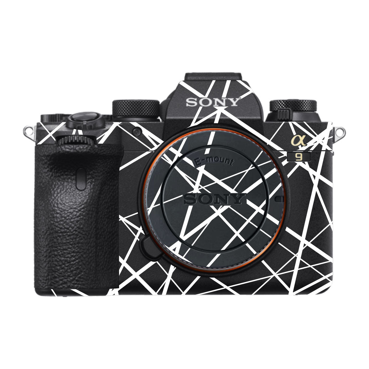 Mono Grid Sony A9 Camera Skins