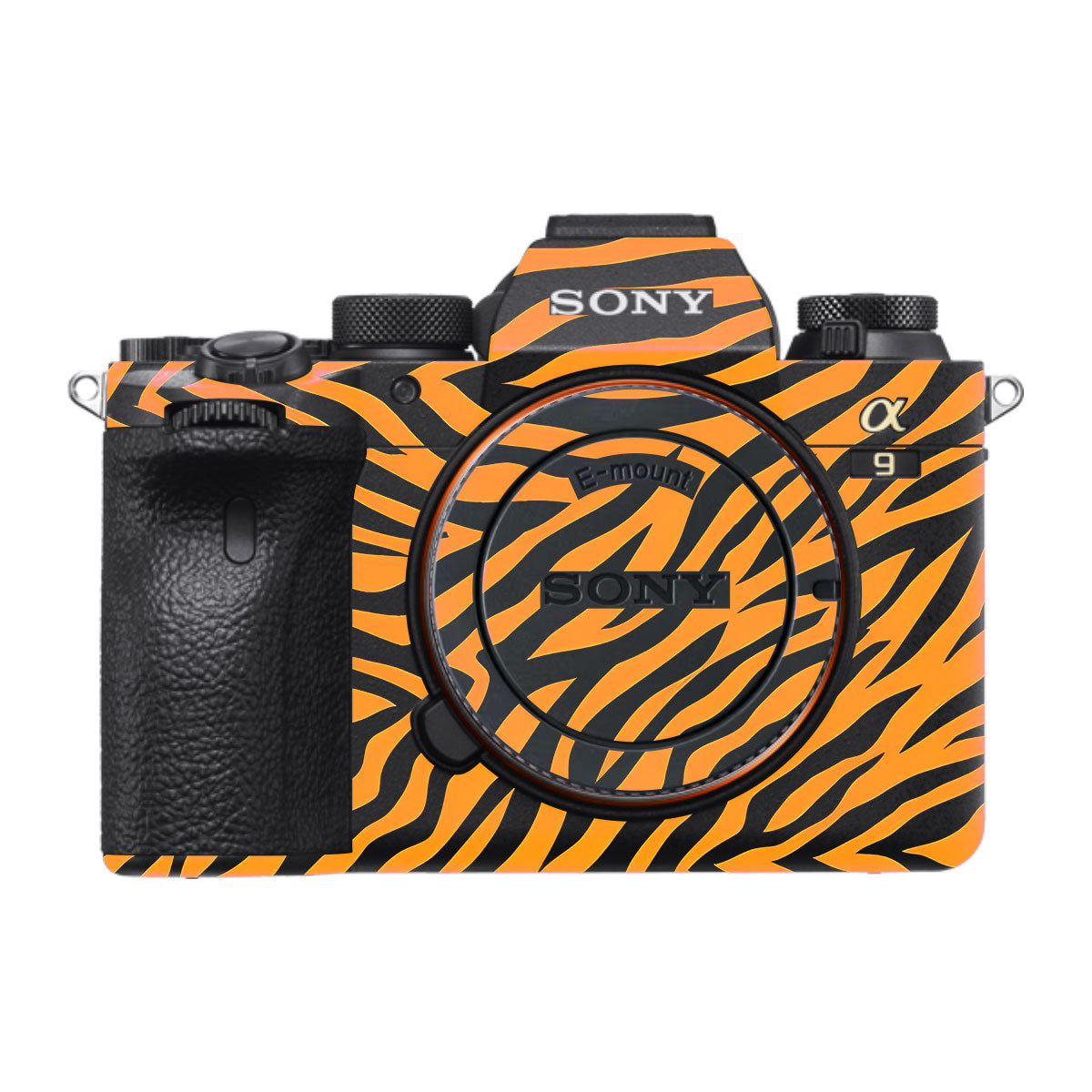 Zebra Gold Pattern Sony A9 Camera Skins