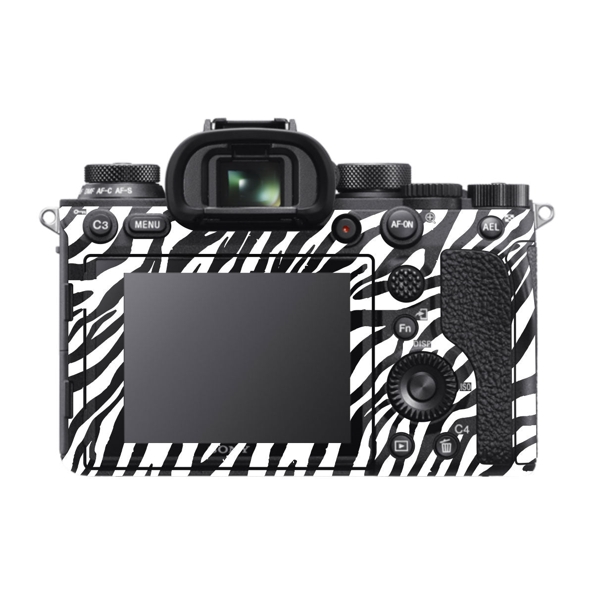 Classic Zebra Stripes Sony A9 Camera Skins