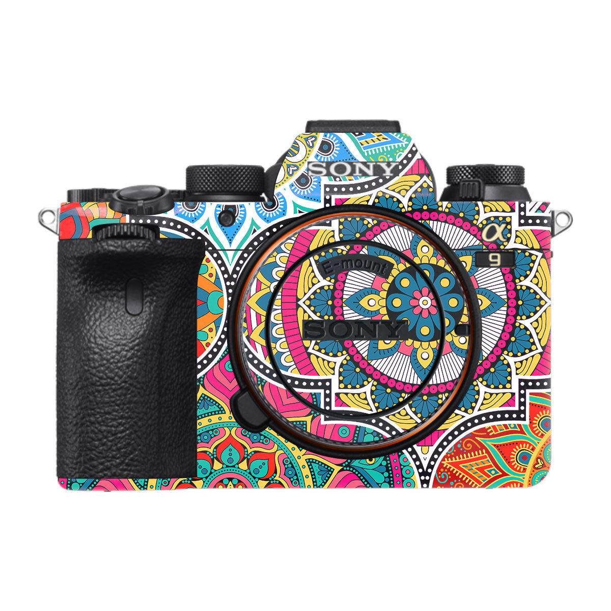 Boho Mandala Tile Pattern Sony A9 Camera Skins