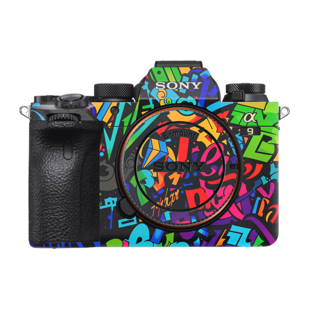 Colorful Urban Street Art Lettering Sony A9 Camera Skins