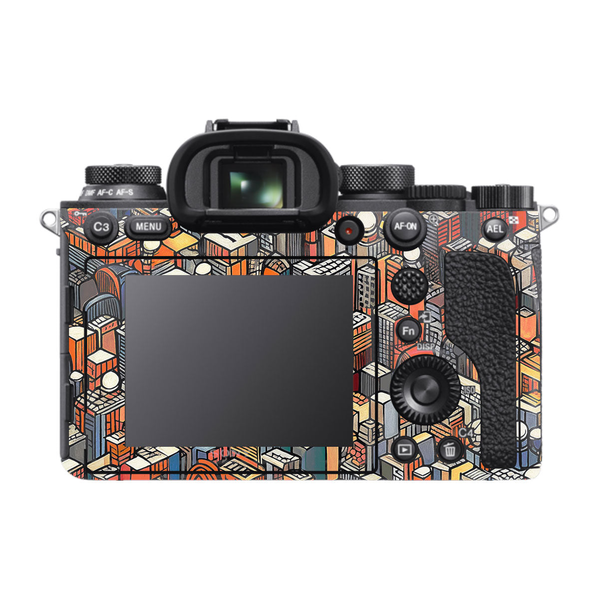 Isometric Cityscape Sony A9 Camera Skins