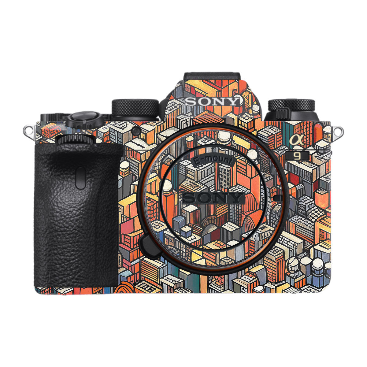 Isometric Cityscape Sony A9 Camera Skins