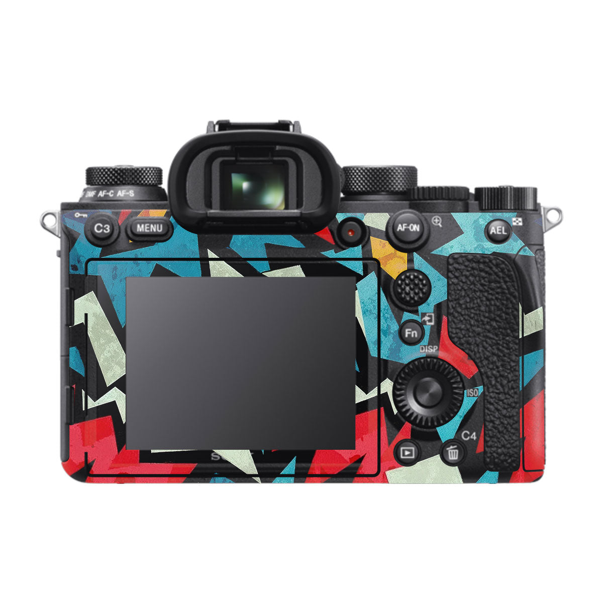 Pop Art Lightning Sony A9 Camera Skins