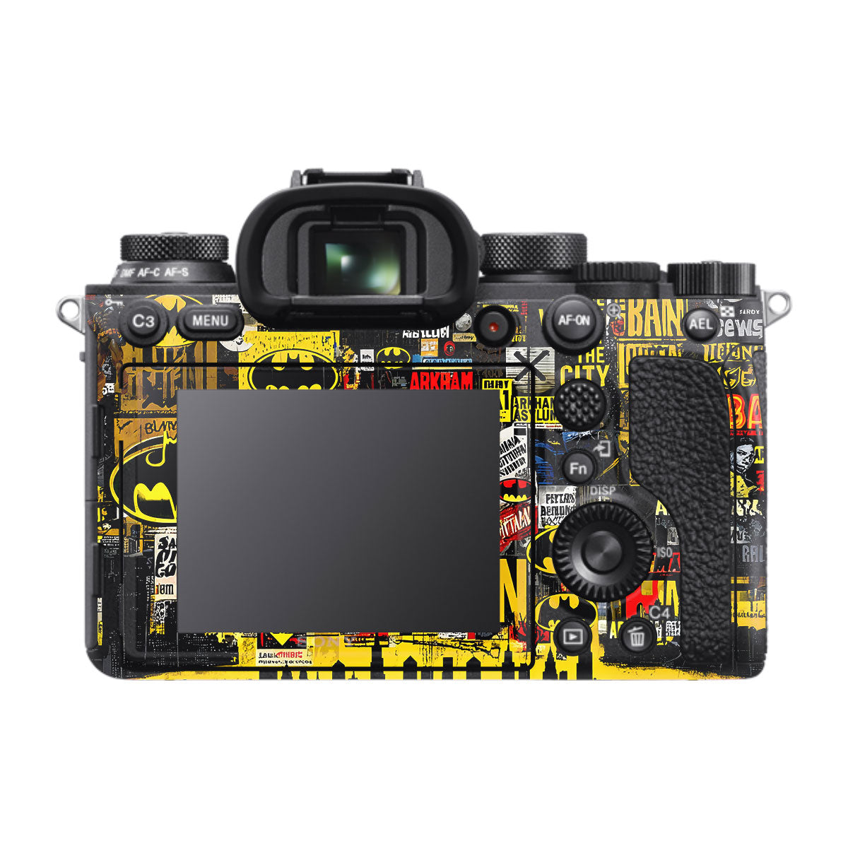 Batman Collage Sony A9 Camera Skins