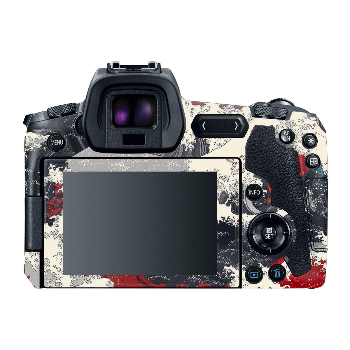 Abstract Waves Canon EOS R Camera Skins
