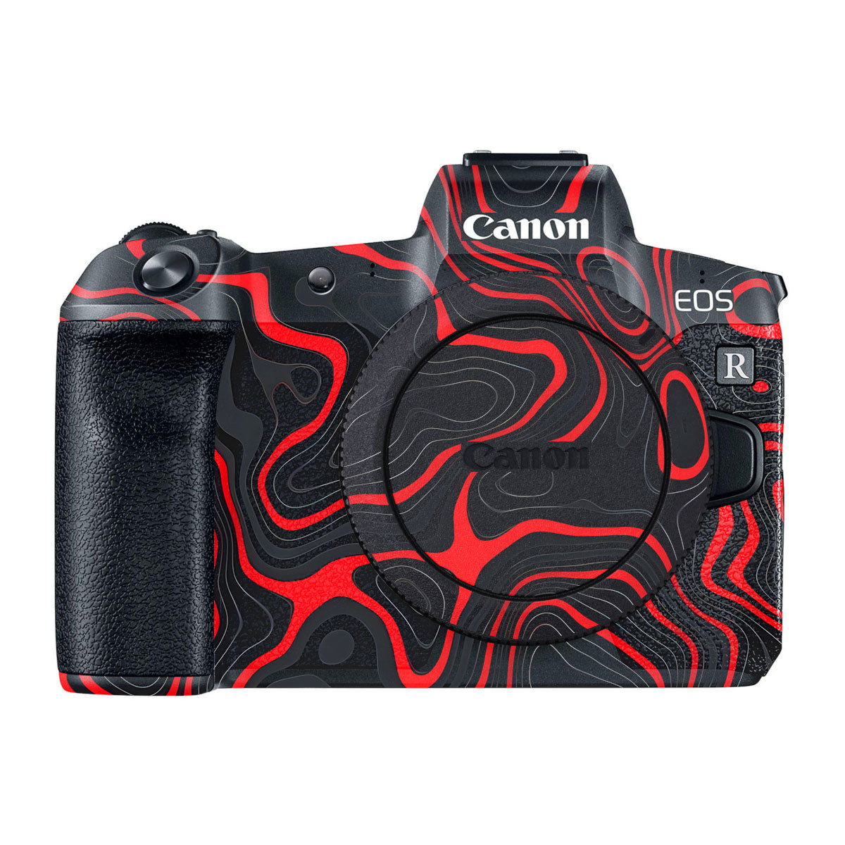 Crimson Waves Canon EOS R Camera Skins