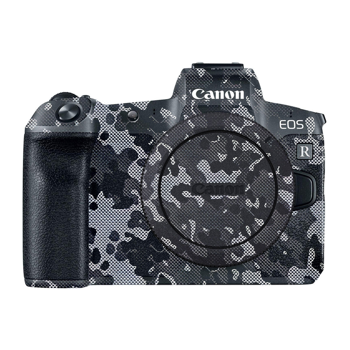 Stealth Grey Camo Canon EOS R Camera Skins