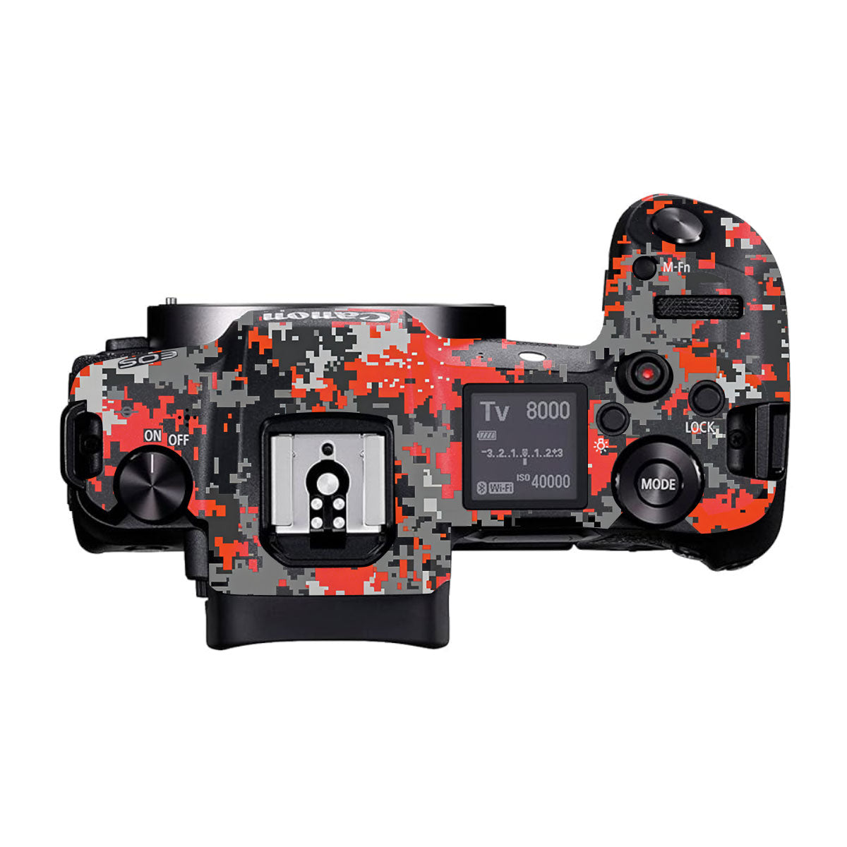 Inferno Pixel Canon EOS R Camera Skins