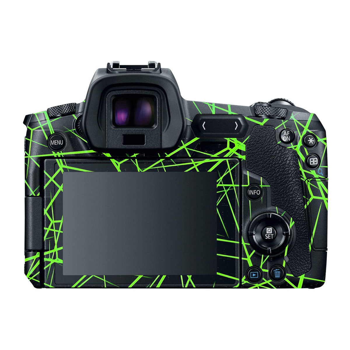 Neon Grid Canon EOS R Camera Skins