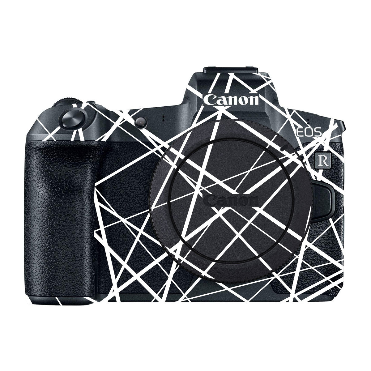 Mono Grid Canon EOS R Camera Skins