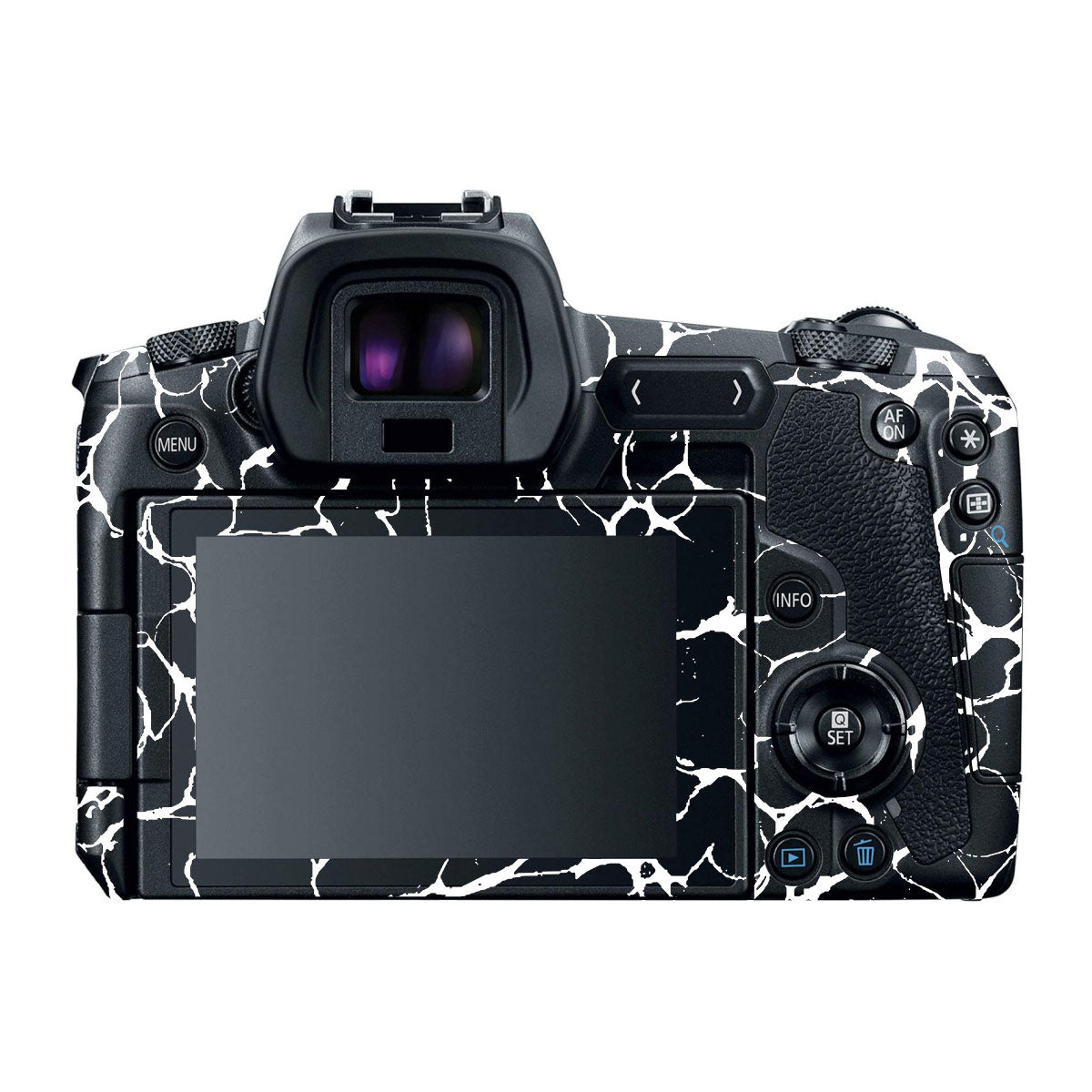 White Web Canon EOS R Camera Skins