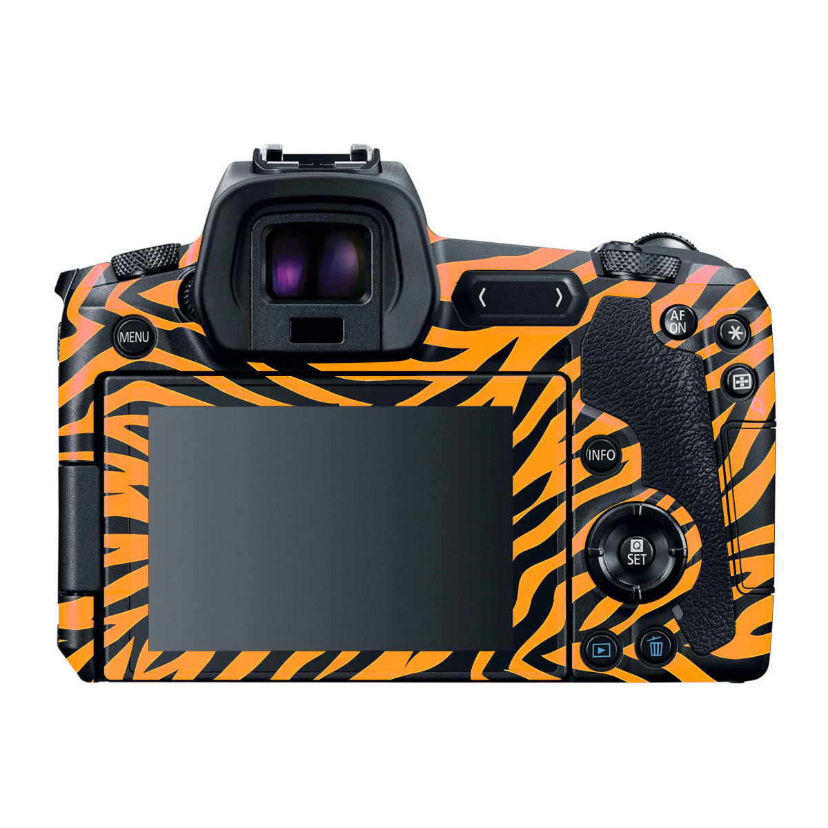 Zebra Gold Pattern Canon EOS R Camera Skins