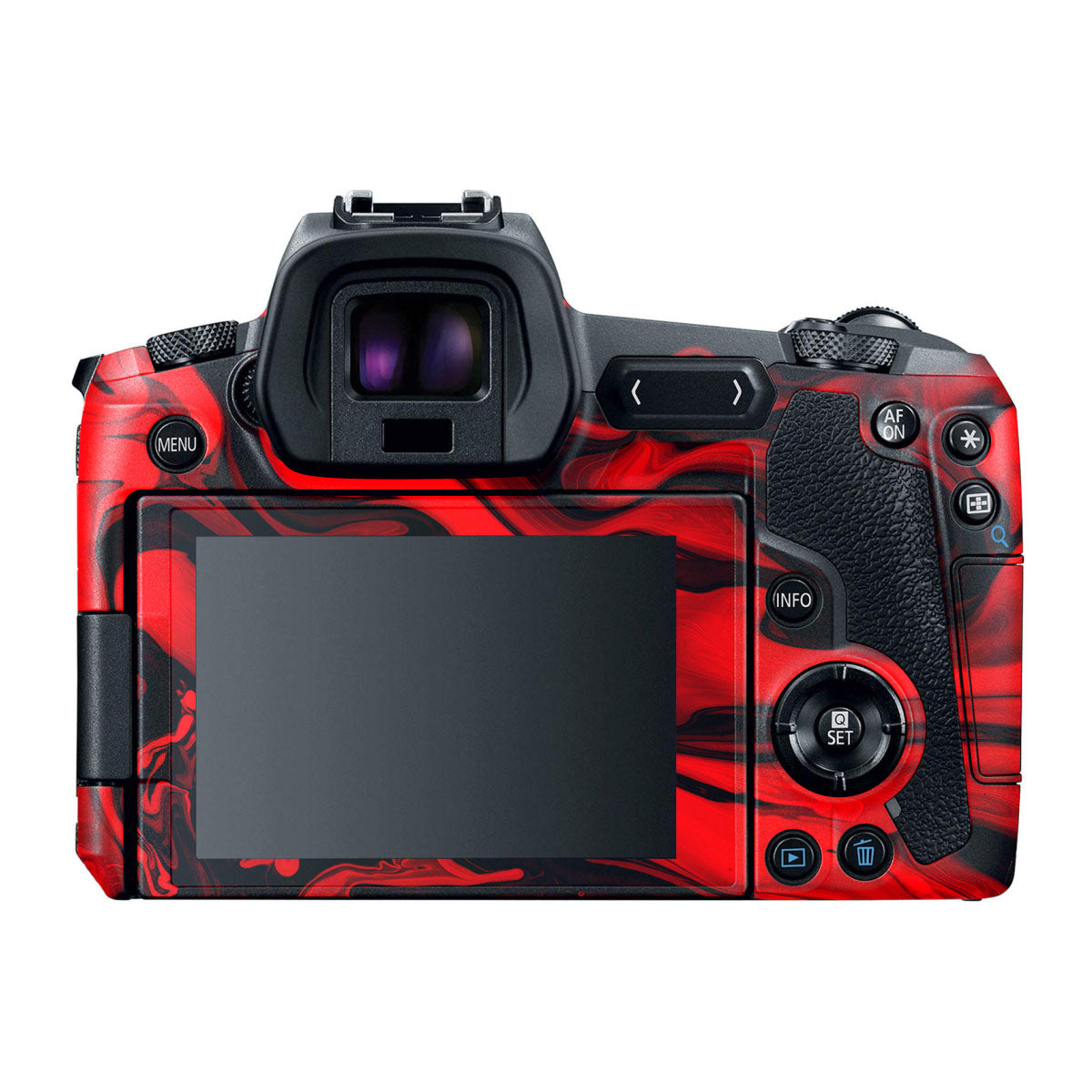 Red Lava Flow Canon EOS R Camera Skins