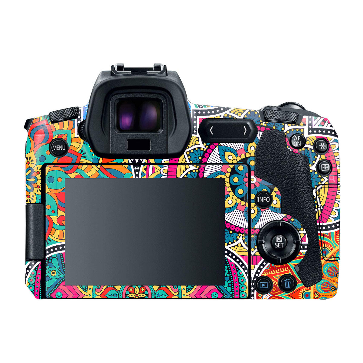 Boho Mandala Tile Pattern Canon EOS R Camera Skins