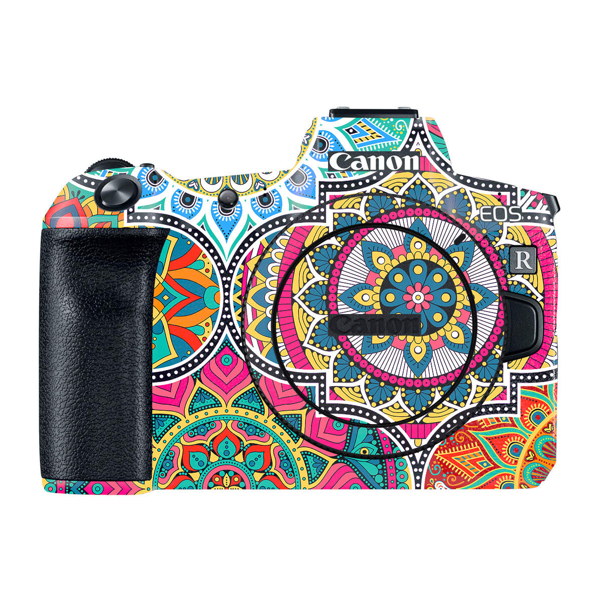 Boho Mandala Tile Pattern Canon EOS R Camera Skins