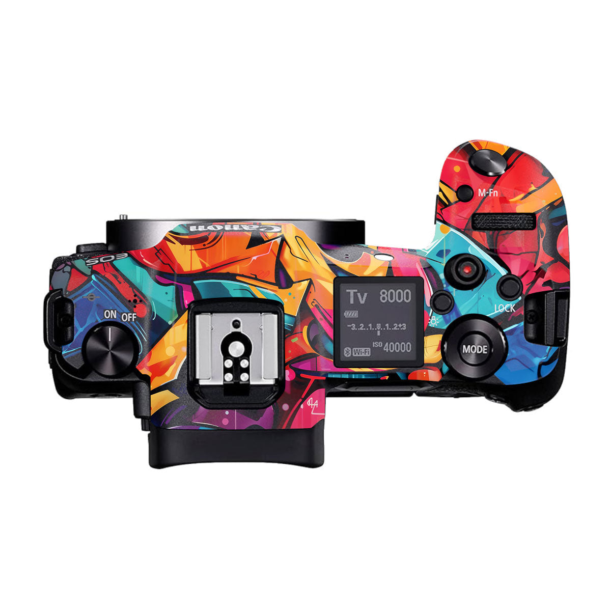 Urban Graffiti Explosion Canon EOS R Camera Skins