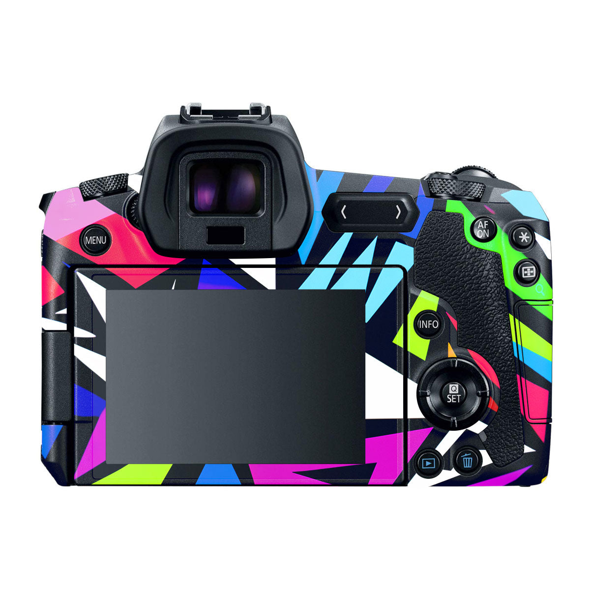 Bold Geometric Pop Canon EOS R Camera Skins
