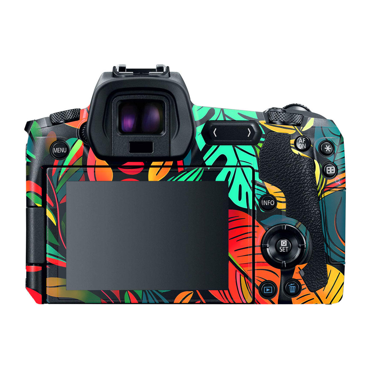 Tropical Jungle Leaves Canon EOS R Camera Skins
