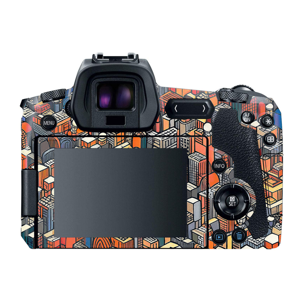 Isometric Cityscape Canon EOS R Camera Skins