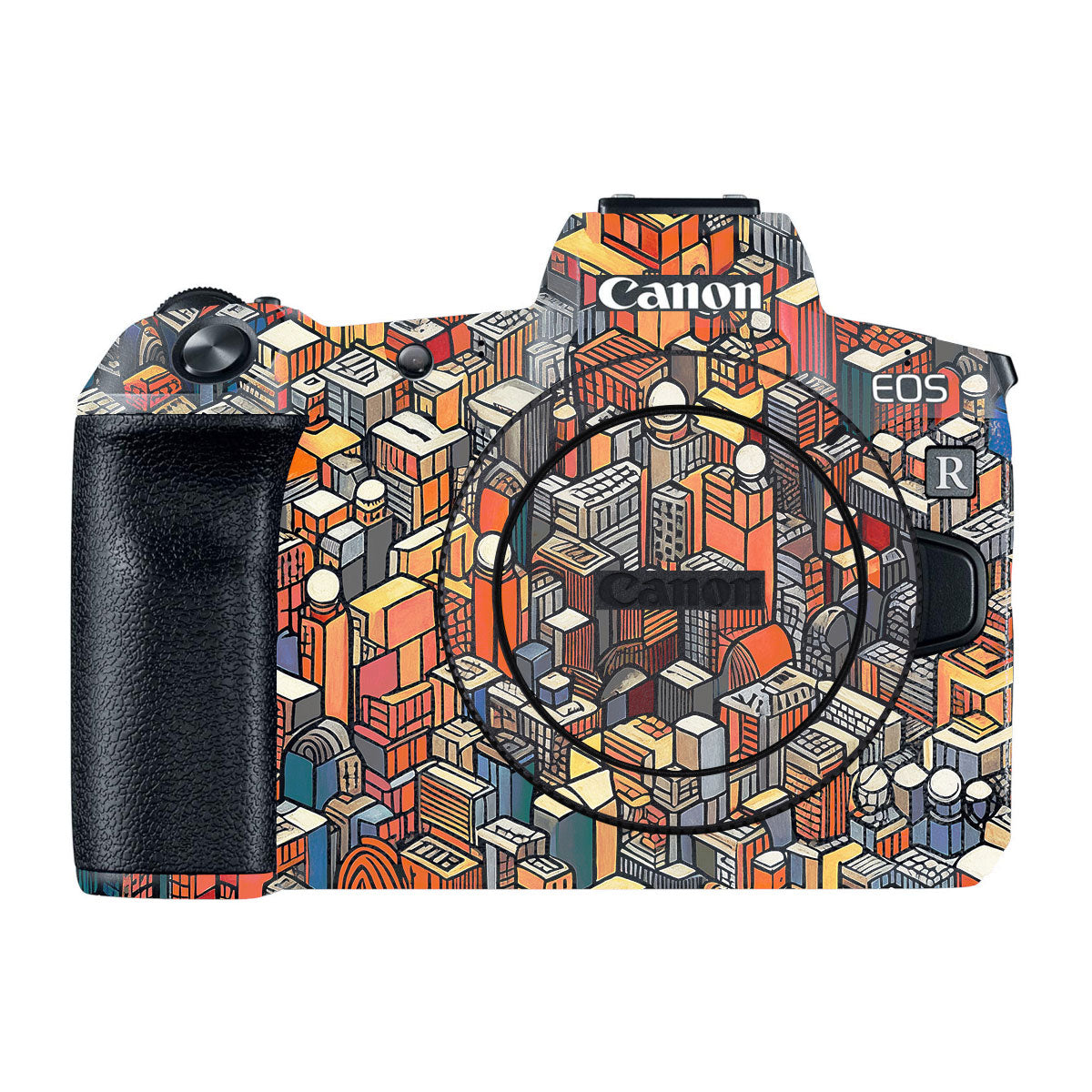 Isometric Cityscape Canon EOS R Camera Skins