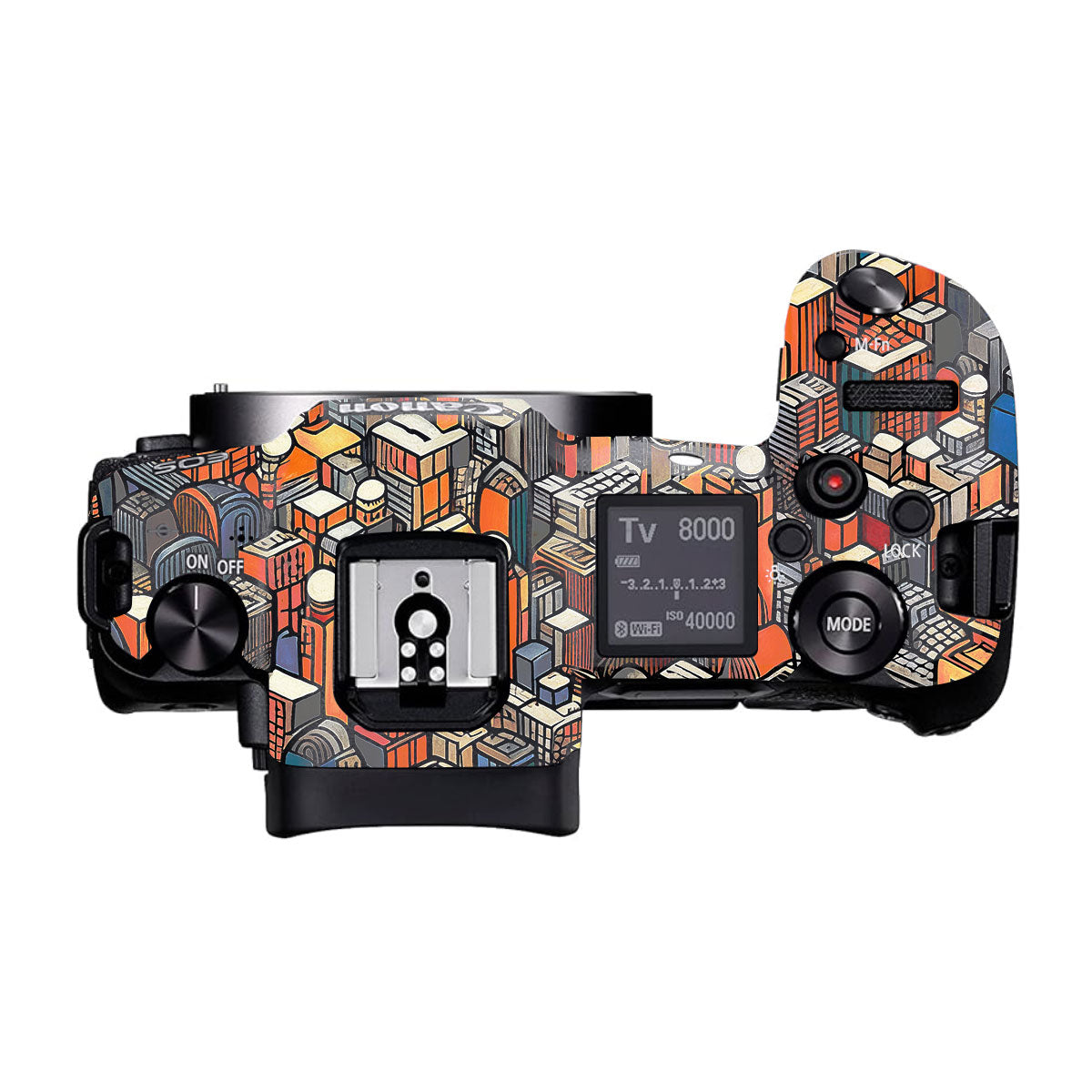 Isometric Cityscape Canon EOS R Camera Skins