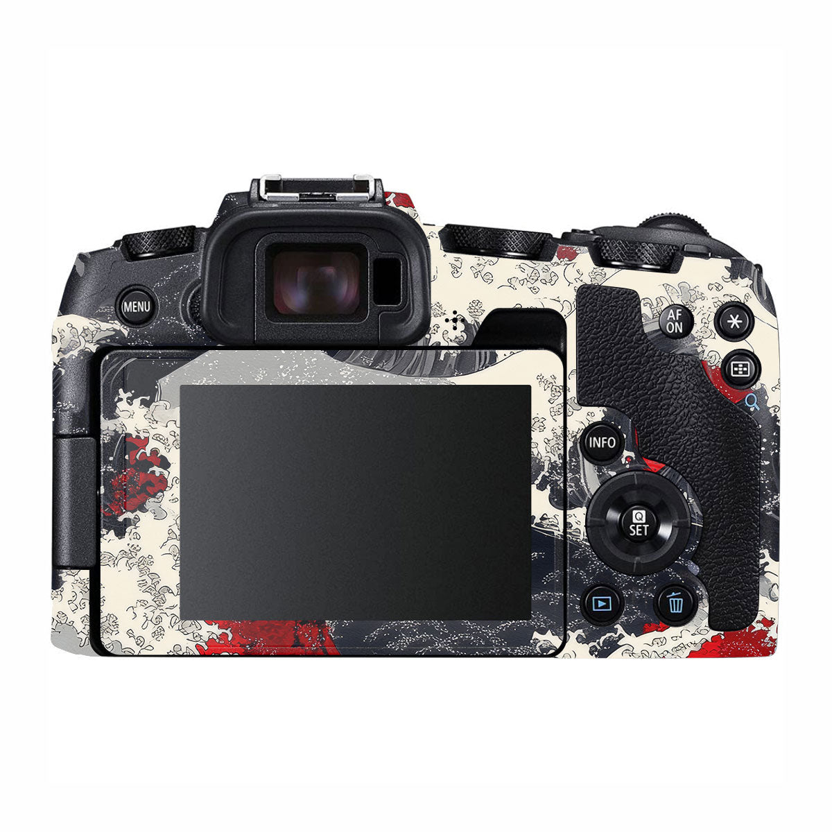 Abstract Waves Canon EOS RP Camera Skins