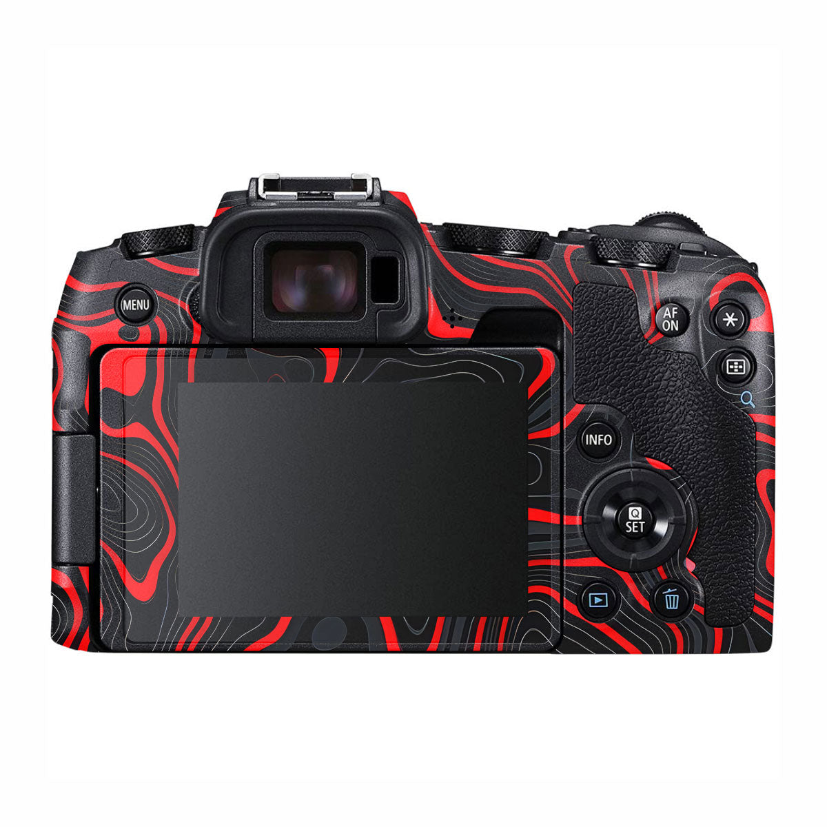 Crimson Waves Canon EOS RP Camera Skins