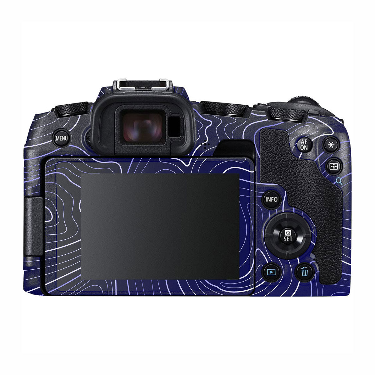 Deep Blue Contour Canon EOS RP Camera Skins