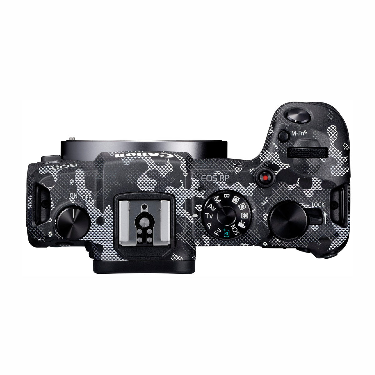 Stealth Grey Camo Canon EOS RP Camera Skins