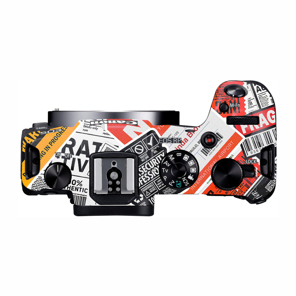 Tech Aesthetic Sticker Collage Canon EOS RP Camera Skins