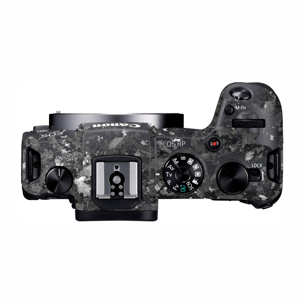 Black Granite Canon EOS RP Camera Skins