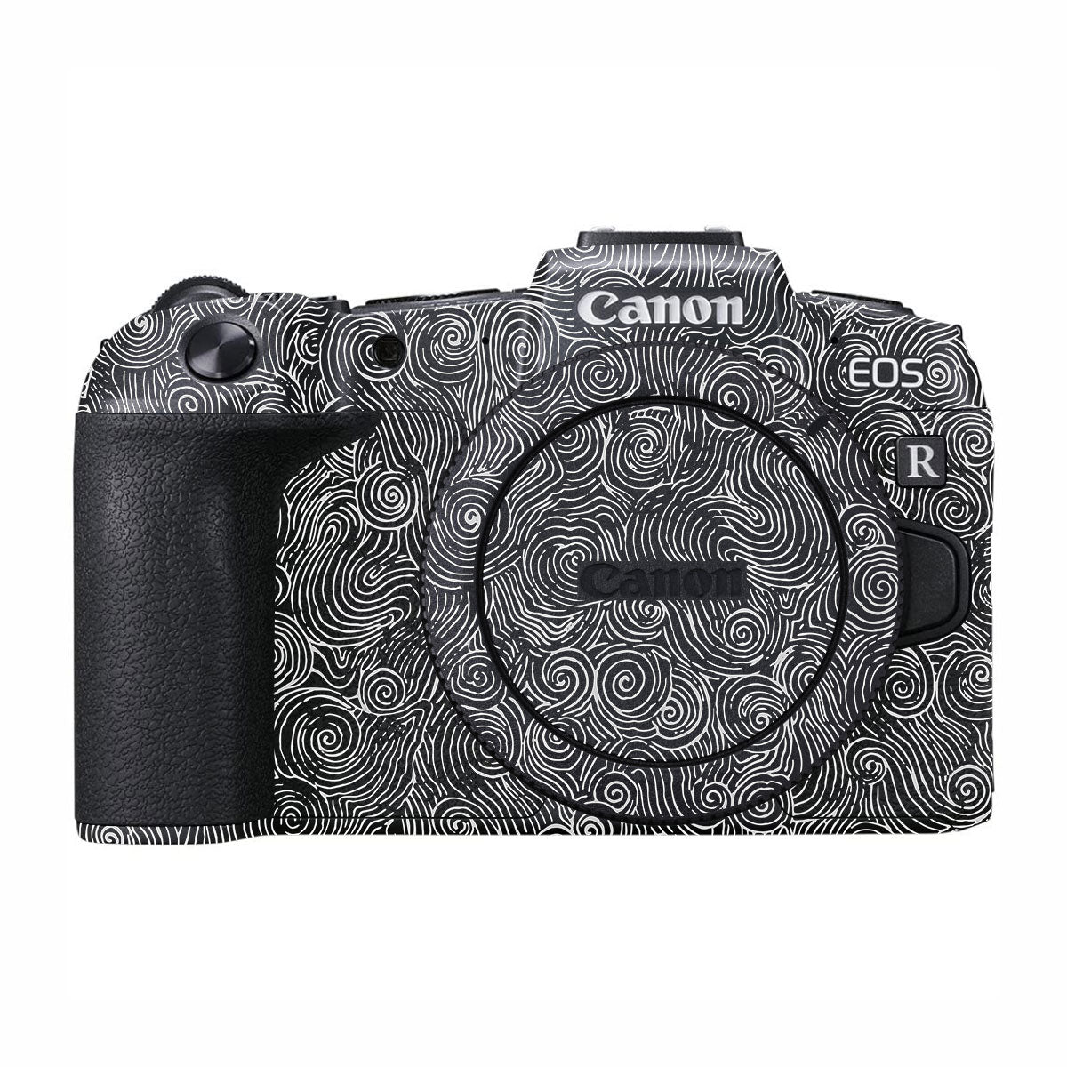 White Spirals Canon EOS RP Camera Skins
