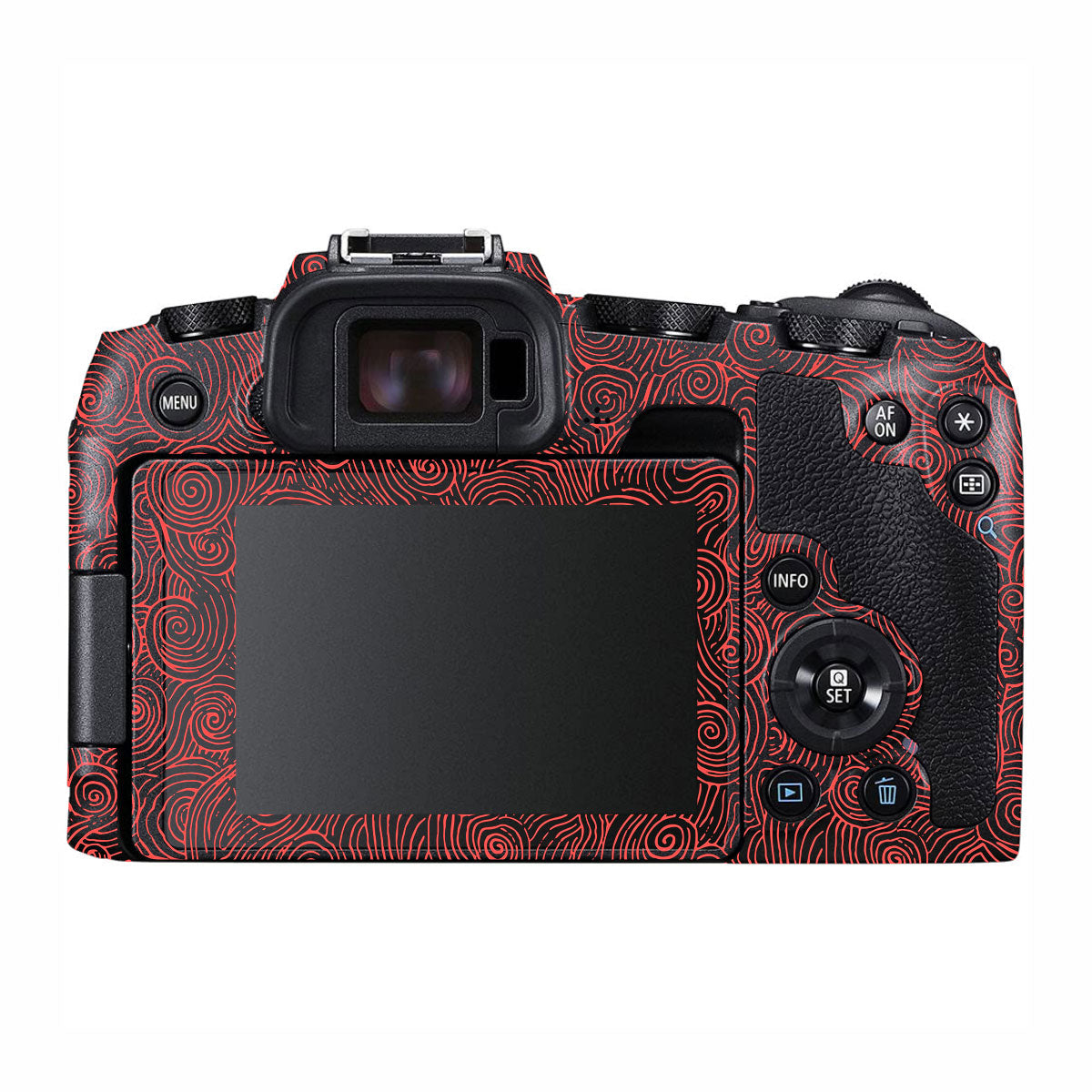 Red Spirals Canon EOS RP Camera Skins